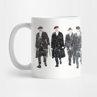 Peaky Blinders The Crew watercolour print Mug